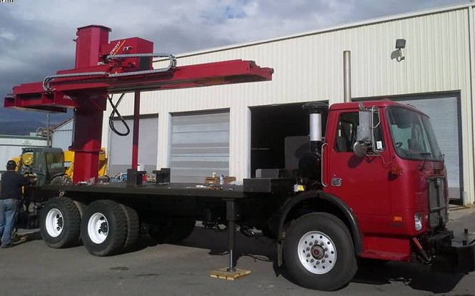 کامیونت کشنده باندل اکسترکتور با توان 11.7 تن مدل TRUCK MOUNTED BUNDLE EXTRACTOR ساخت ایدروجت ایتالیا